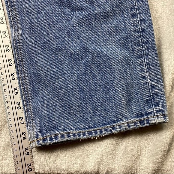 BDG Urban Outfitters Relaxed Straight Jeans Distressed Blue Mens Size 31 - Picture 8 of 9